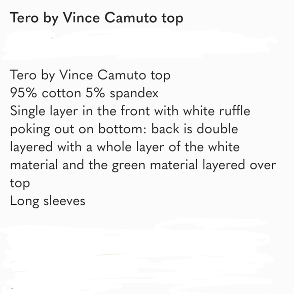 Tero Vince Camuto Oversized Shirt - Picture 8 of 8